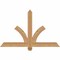 Ekena Millwork Redmond Smooth Timber Gable Bracket, Western Red Cedar, 48"W x 30"H x 3 1/2"D x 3 1/2"F, 15/12 Pitch GBW048X30X0404RED00SWR - alternate 1